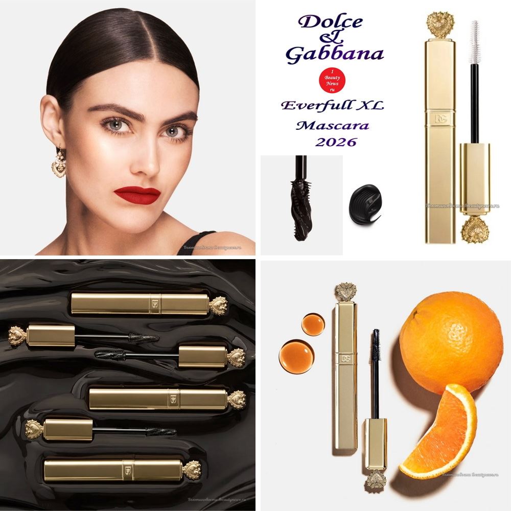 Новая тушь для ресниц Dolce & Gabbana Everfull XL Mascara 2026