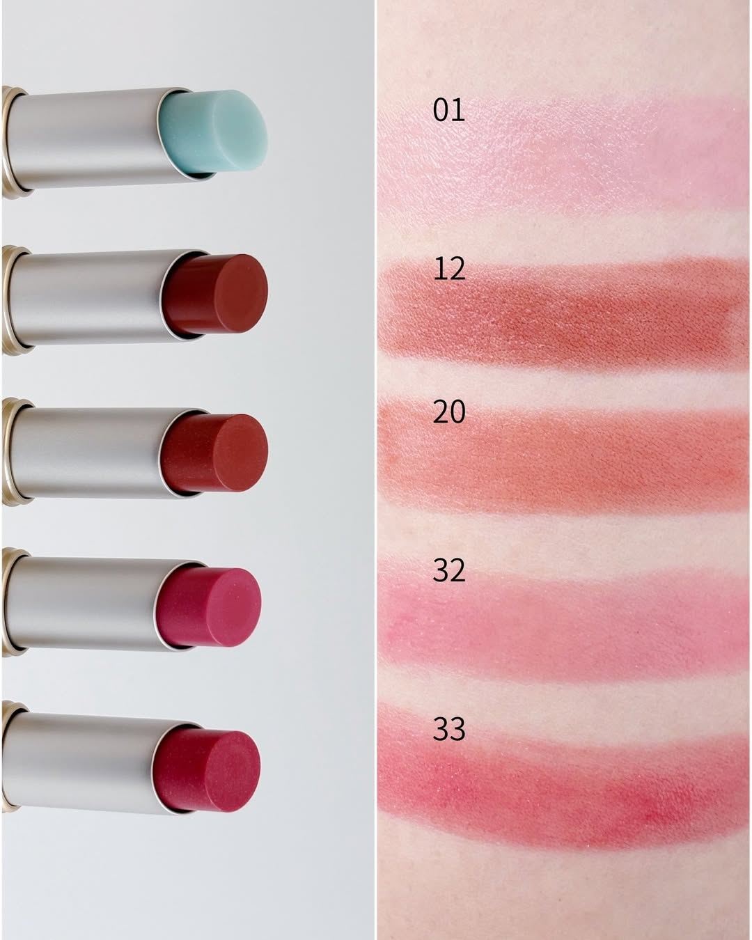 Giorgio Armani Prisma Flash Lip Balm 2026 - Swatches
