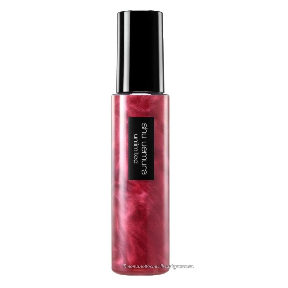 Shu Uemura Unlimited Makeup Fix Mist Red 2026