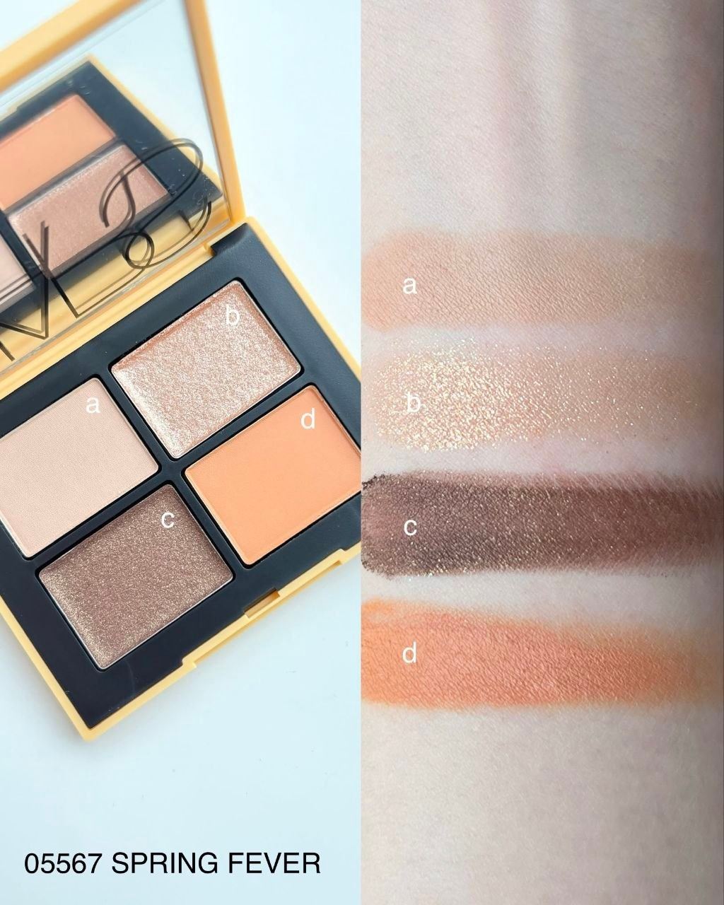 NARS Quad Eyeshadow Summer 2026 - Swatches