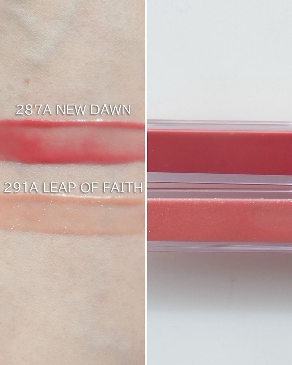 NARS Afterglow Lip Shine Summer 2026 - Swatches